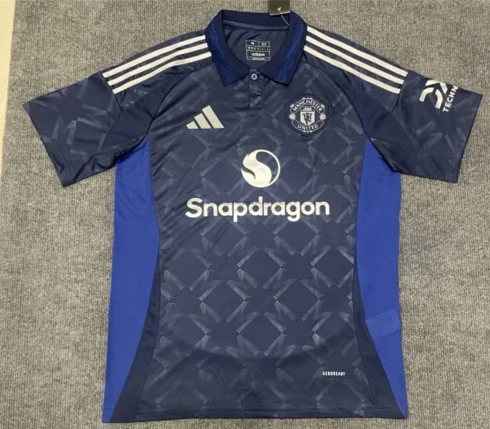 53e87cc72c4449c417c663eae8904546a5c69090 2024/2025 Manchester United Away Football Shirt 1:1 Thai Quality - Image 1