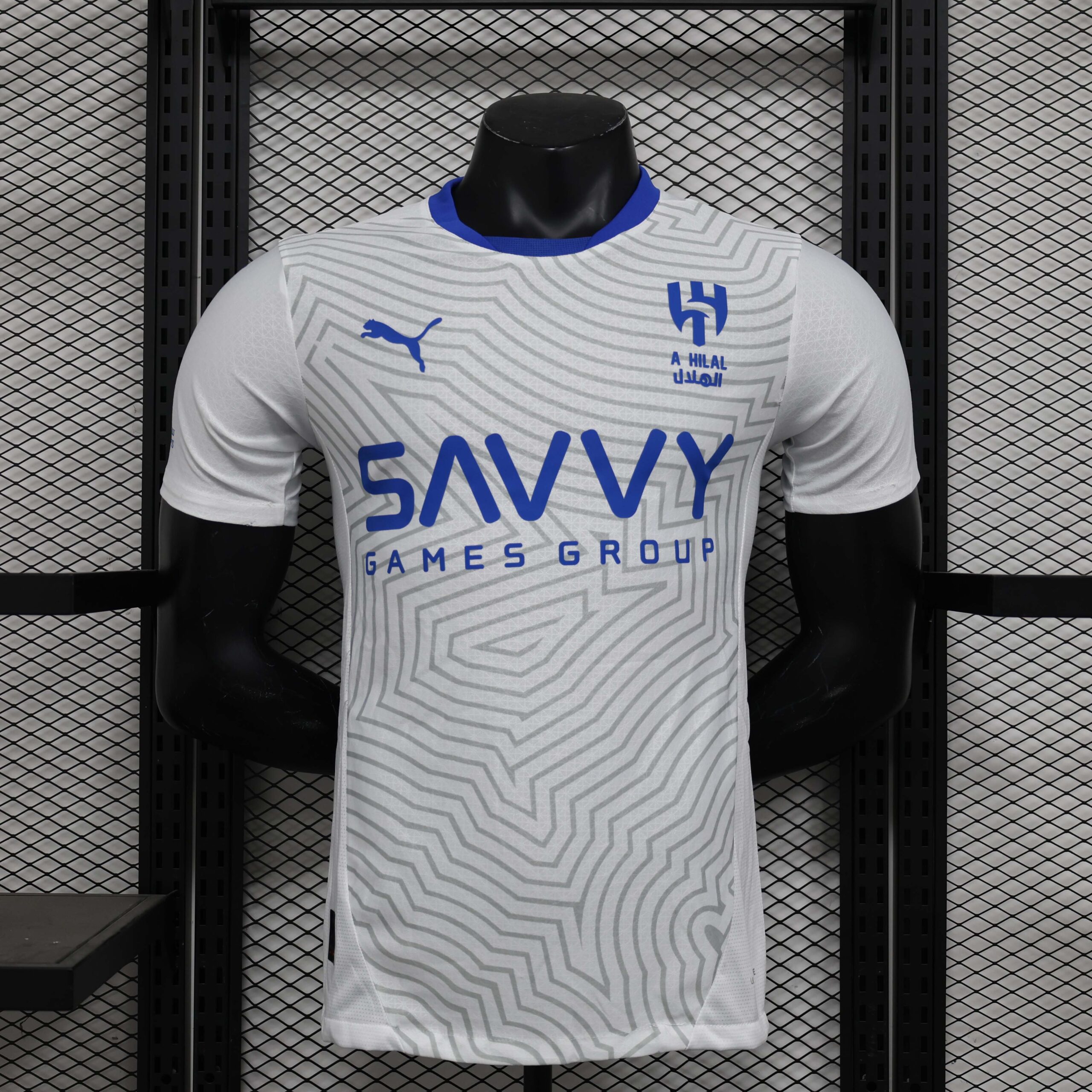547f5b5ceb2df025041f9cd50d02006a91c293a7 2024/2025 Player Version Al-Hilal Saudi Away Football Shirt 1:1 Thai Quality - Image 1