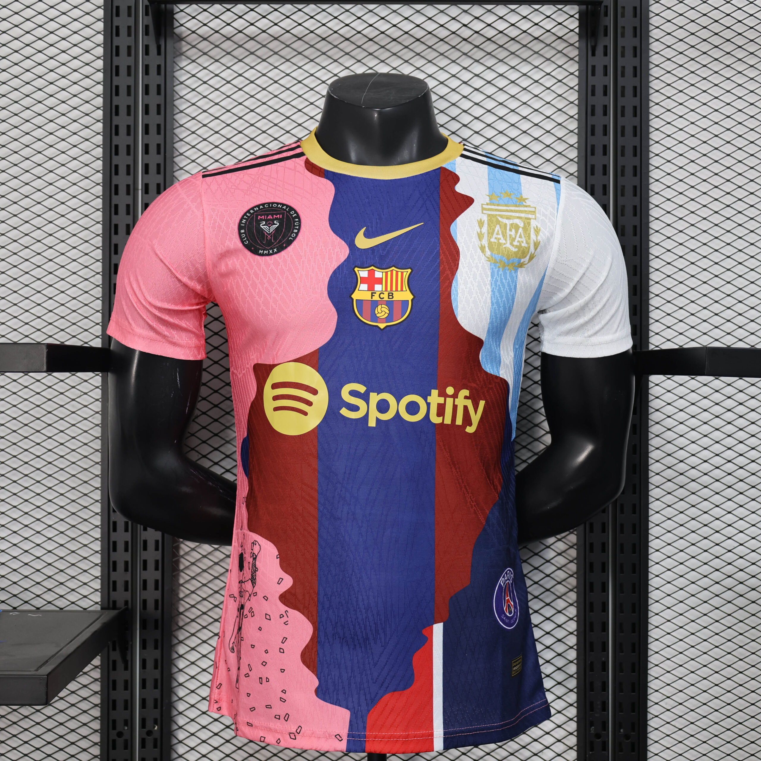 575827db3f883428234c6aeab13ed189b7597312 2025/2026 Player Version Messi Personal Commemorative Edition Football Shirt 1:1 Thai Quality - Image 1