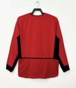 2002-2004 Retro Long Sleeve Manchester United Home Football Shirt 1:1 Thai Quality - Image 2