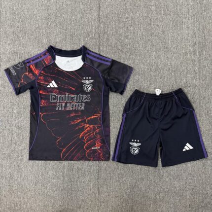 2025/2026 Benfica Vhils Special Edition Starry Sky Purple Football Shirt 1:1 Thai Quality Kids Size
