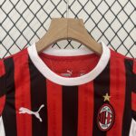 2024/2025 AC Milan Home Football Shirt 1:1 Thai Quality Kids Size - Image 3