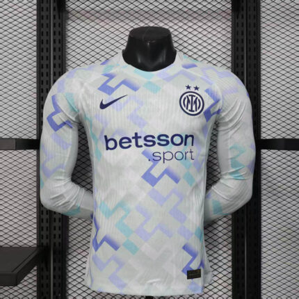 2025/2026 Player Version Long Sleeve Away Football Jersey1:1 Quality Thai