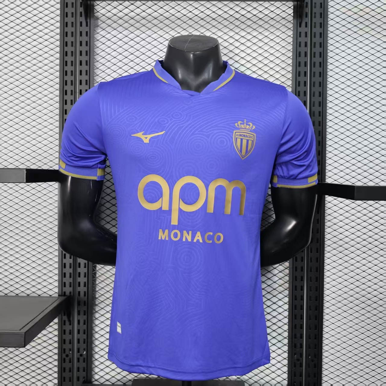 63c7afe0ff443cf299c76e7147a910333e71fe1d 2025/2026 Player Version AS Monaco Away Football Shirt 1:1 Thai Quality - Image 1