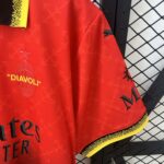 2024/2025 AC Milan Fourth Away Red Soccer Jersey 1:1 Thai Quality - Image 7