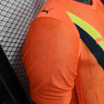2025/2026 Player Version Manchester City KidSuper Joint Edition Orange Football Shirt 1:1 Thai Quality - Image 7