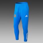 2025/2026 Real Madrid Half-Pull Training Suit Bright Blue Football Shirt Set - Image 5