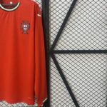 2025  Long Sleeve Portugal Home Football Shirt 1:1 Thai Quality - Image 6