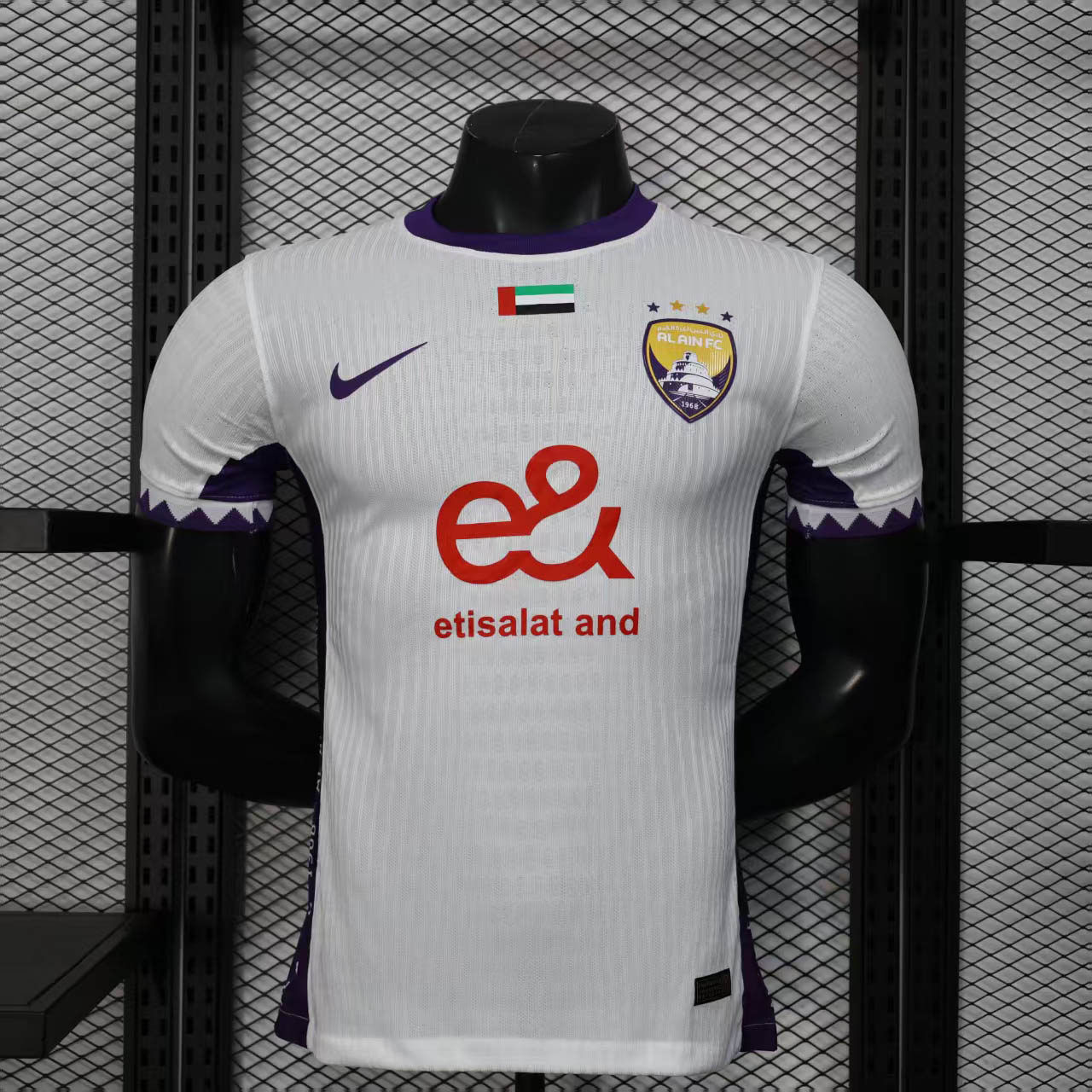 6c741a9c32123641cc71fbea01816ace6476820f 2025/2026 Player Version Al Ain Away Football Shirt 1:1 Thai Quality - Image 1