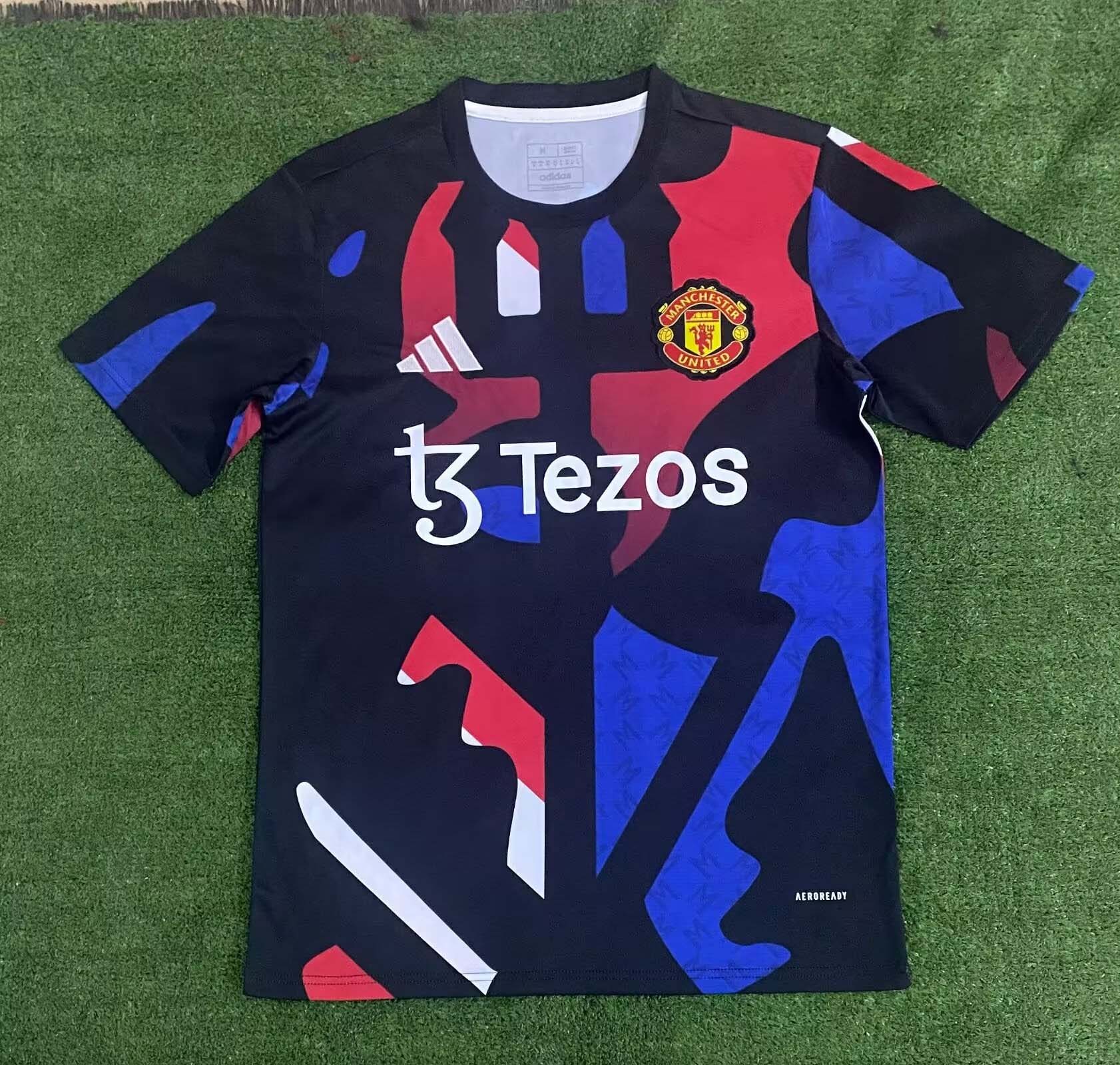 6e320ab7db9c16d713c0d92c05bd5a425c2189e3 2024/2025 Manchester United Pre-match clothing Football Shirt 1:1 Thai Quality - Image 1