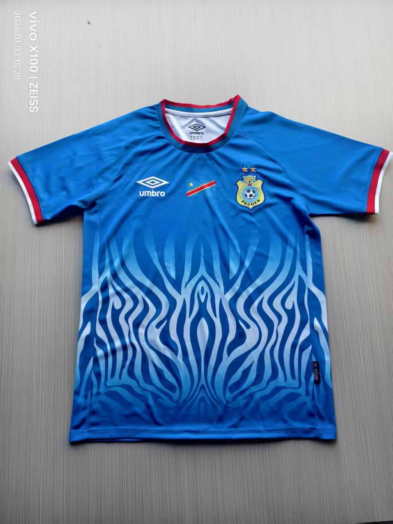 726c4945fa0b60ff17c214d61b37d3577aa27762 2026 DR Congo National Team Home Football Shirt 1:1 Thai Quality - Image 1
