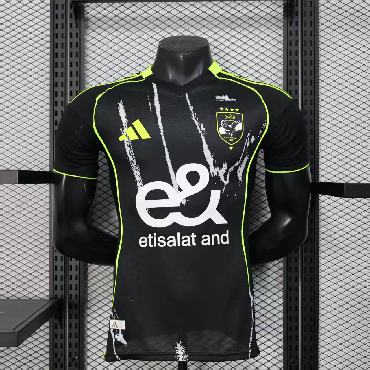 734c72367439229e14d8719cee2d3b0172a6da18 2025/2026 Player Version Al Ahly Away Football Shirt 1:1 Thai Quality - Image 1