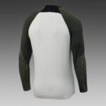 2023/2024 Barcelona Half-Pull Training Suit Grey Jersey Set - Image 4