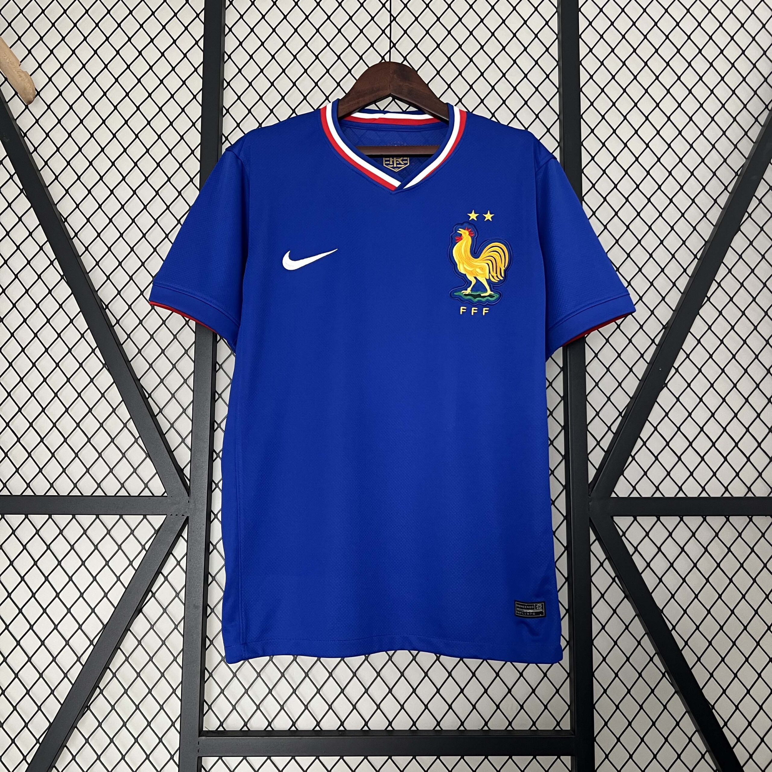 78c3a8088b941667d74cf3e73e5cf288987f7977 2024 France Home Football Shirt 1:1 Thai Quality - Image 1