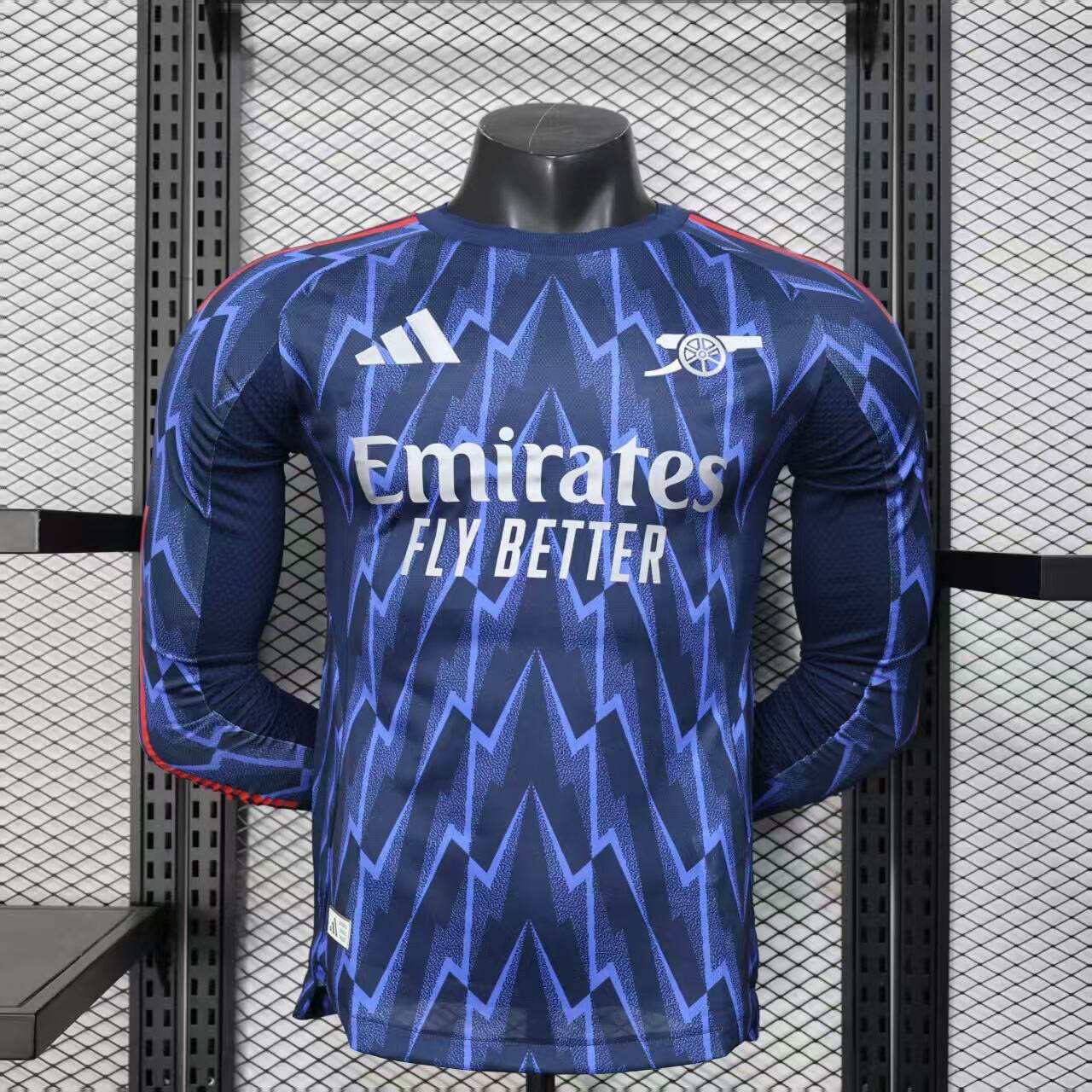 796ae5c1347d8a745709630399cc37c64b7a8206 2025/2026 Player Version Long Sleeve Arsenal Away Football Shirt 1:1 Thai Quality - Image 1