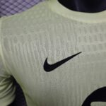 2024/2025 Player Version Barcelona Special Edition Yellow Football Shirt 1:1 Thai Quality - Image 4