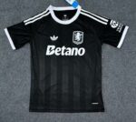 2025/2026 Aston Villa Goalkeeper Black Football Shirt 1:1 Thai Quality