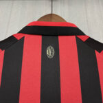 2024/2025 Long Sleeve AC Milan 125th Anniversary Soccer Jersey 1:1 Thai Quality - Image 7