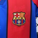 1996/1997 Retro Barcelona Home Football Shirt 1:1 Thai Quality Kids Size - Image 4