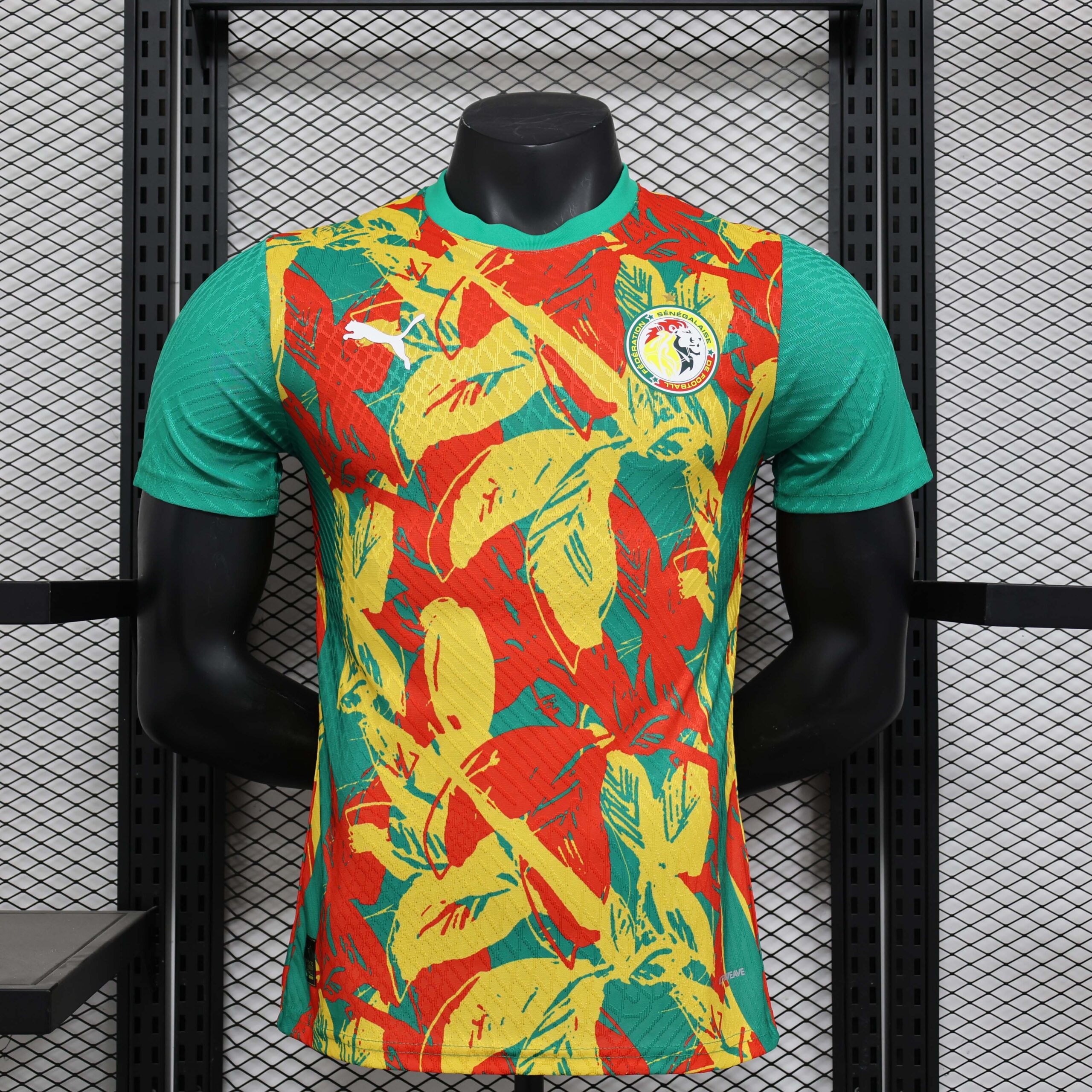 859adee352fcf830f8d8a4a74464dc7b2b2bec18 2024/2025 Player Version Senegal National Team Training Wear Football Shirt 1:1 Thai Quality - Image 1