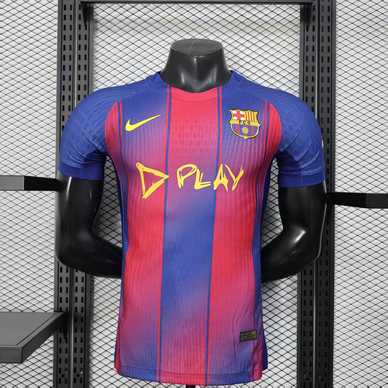 862931334cc71475199b578581575e9587aa2ab5 2025/2026 Player Version Barcelona Home Ed Sheeran Joint Edition Football Shirt 1:1 Thai Quality - Image 1