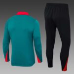 2024/2025 Liverpool Half-Pull Training Suit Green Jersey 1:1 Thai Quality Set - Image 2