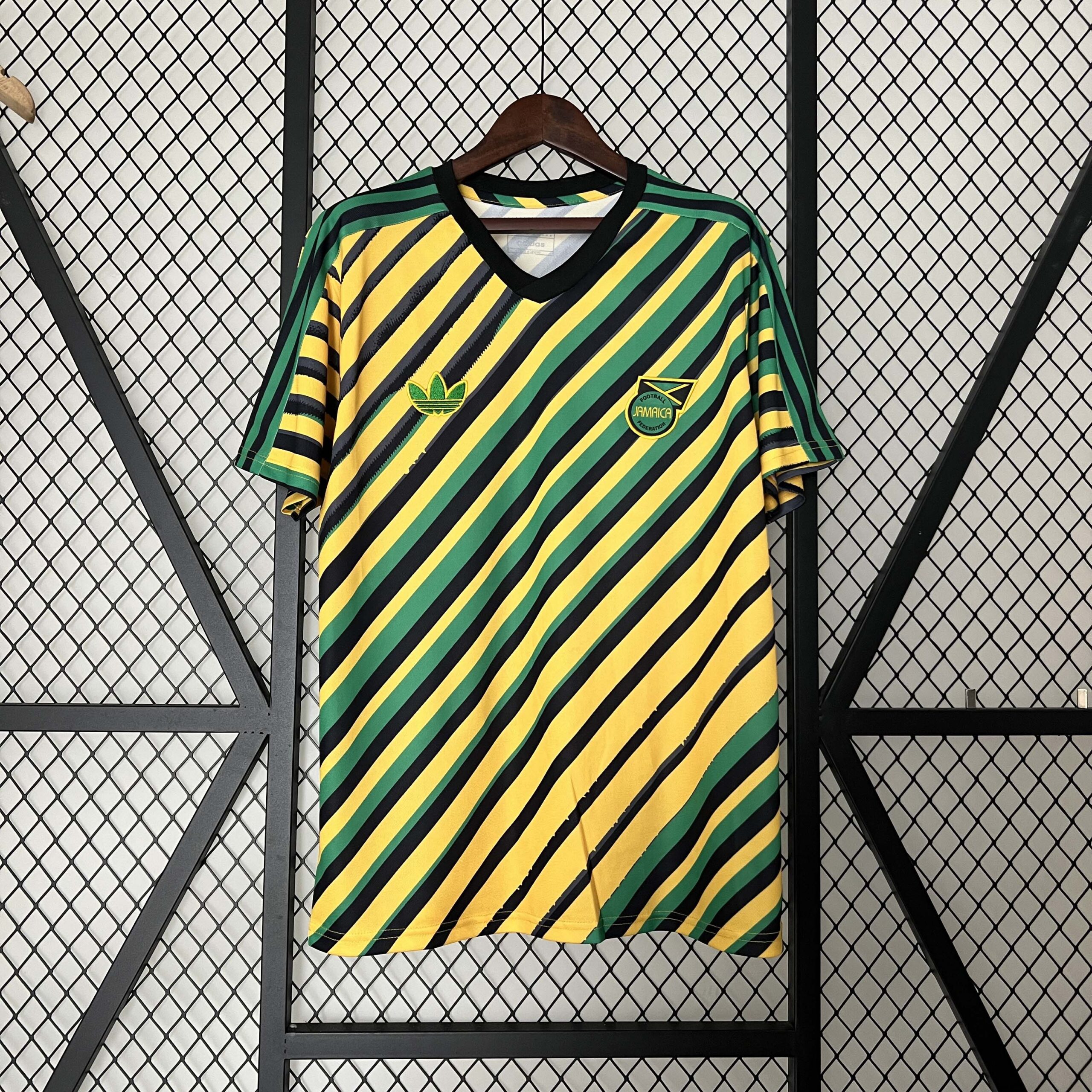 8987bde253269b73bdf8f550b93cb4fdb8da8d01 2024 Jamaica Training Wear Football Shirt 1:1 Thai Quality - Image 1