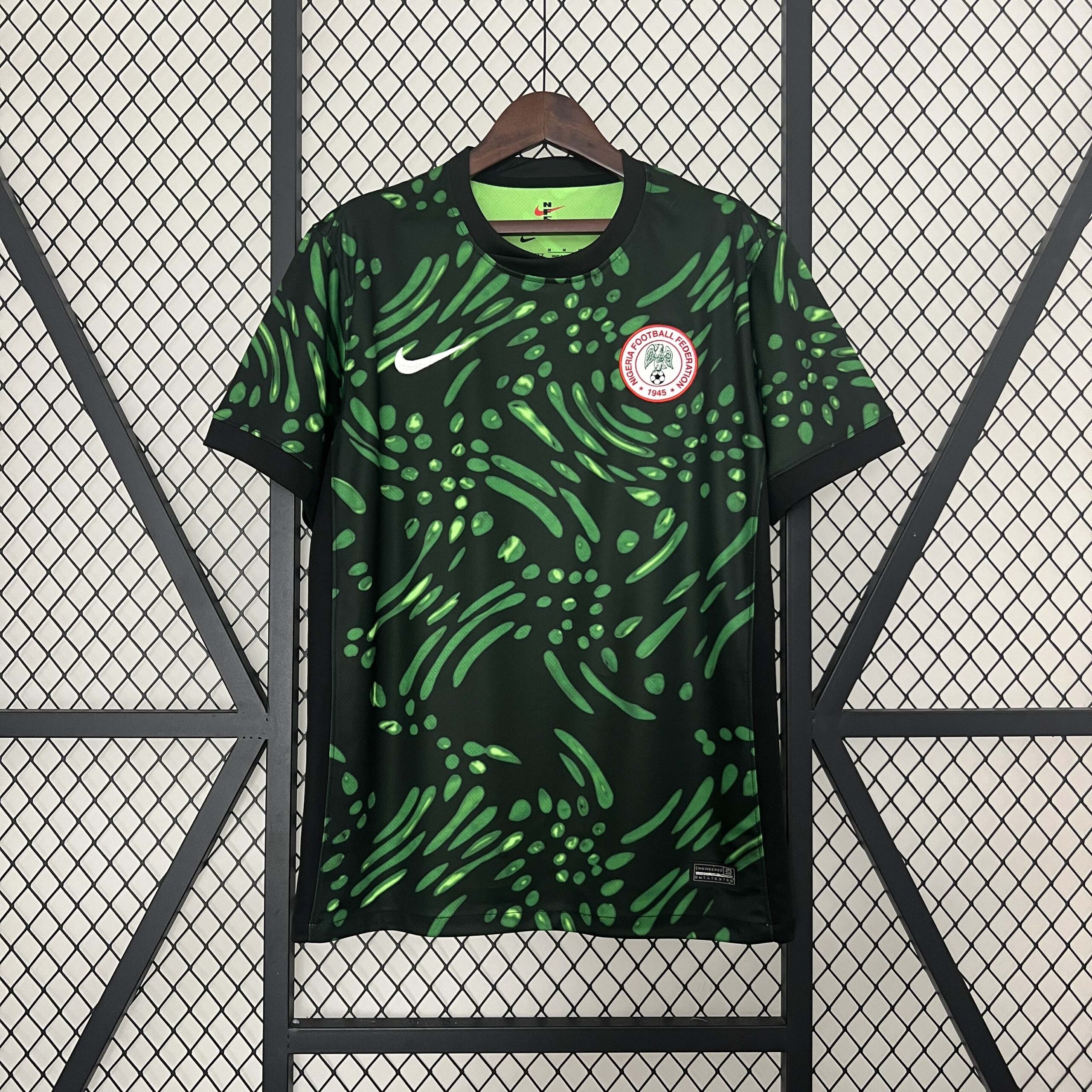 8a2ca457f2746f2f9b231685ab03c7aa34ffd0ad 2024 Nigeria National Team Away Football Shirt 1:1 Thai Quality - Image 1