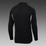 2025/2026 Real Madrid Half-Pull Training Suit Black Football Shirt 1:1 Thai Quality Set - Image 4