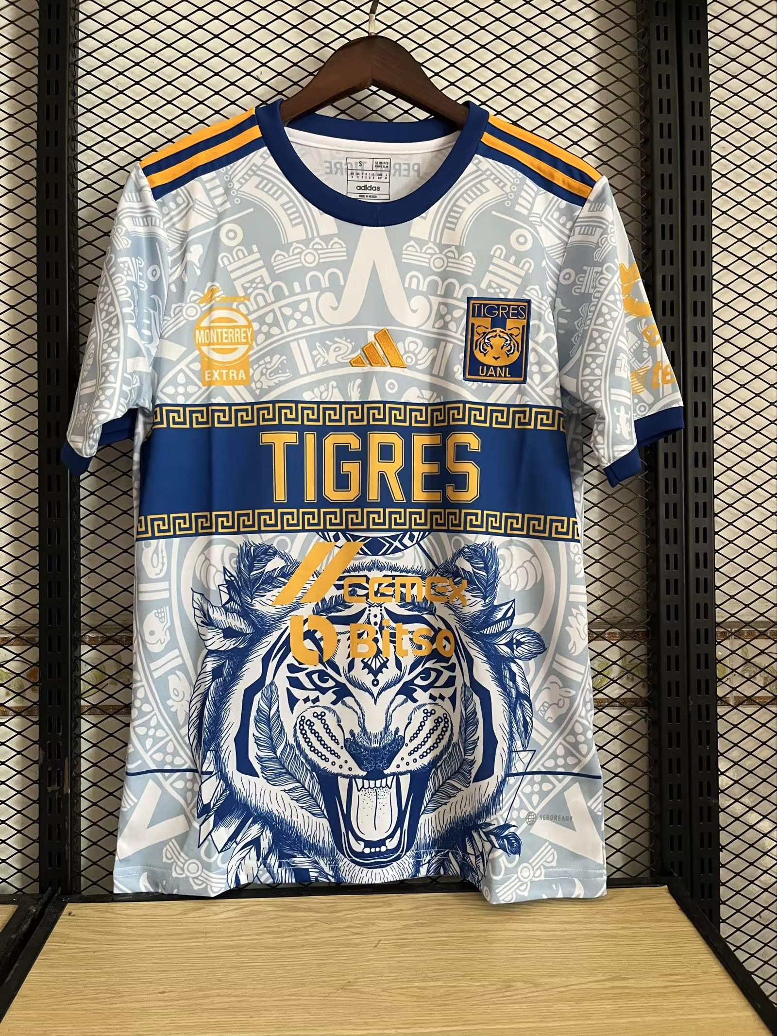 8ad7a2d4b81336f3eb0a795cdd49aa186f542e31 2023/2024 Tigres Special Edition Football Shirt 1:1 Thai Quality - Image 1