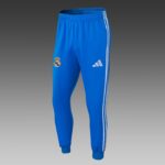 2025/2026 Real Madrid Long Zipped Jacket White Blue Pants Football Shirt 1:1 Thai Quality Set - Image 5