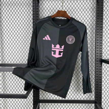 2025/2026 Long Sleeve Inter Miami Away Soccer Jersey 1:1 Thai Quality
