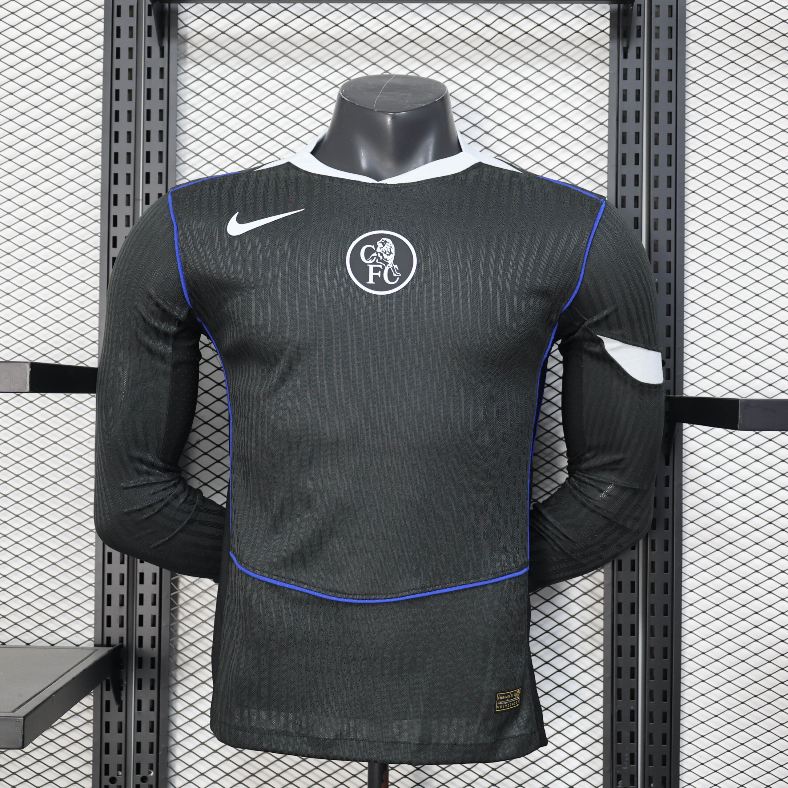 8ec40171c03ca156e763beed3d12174eface3204 2025/2026 Long Sleeve Player Version Chelsea Third Away Football Shirt 1:1 Thai Quality - Image 1