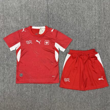 2026 Switzerland Home Football Shirt 1:1 Thai Quality Kids Size