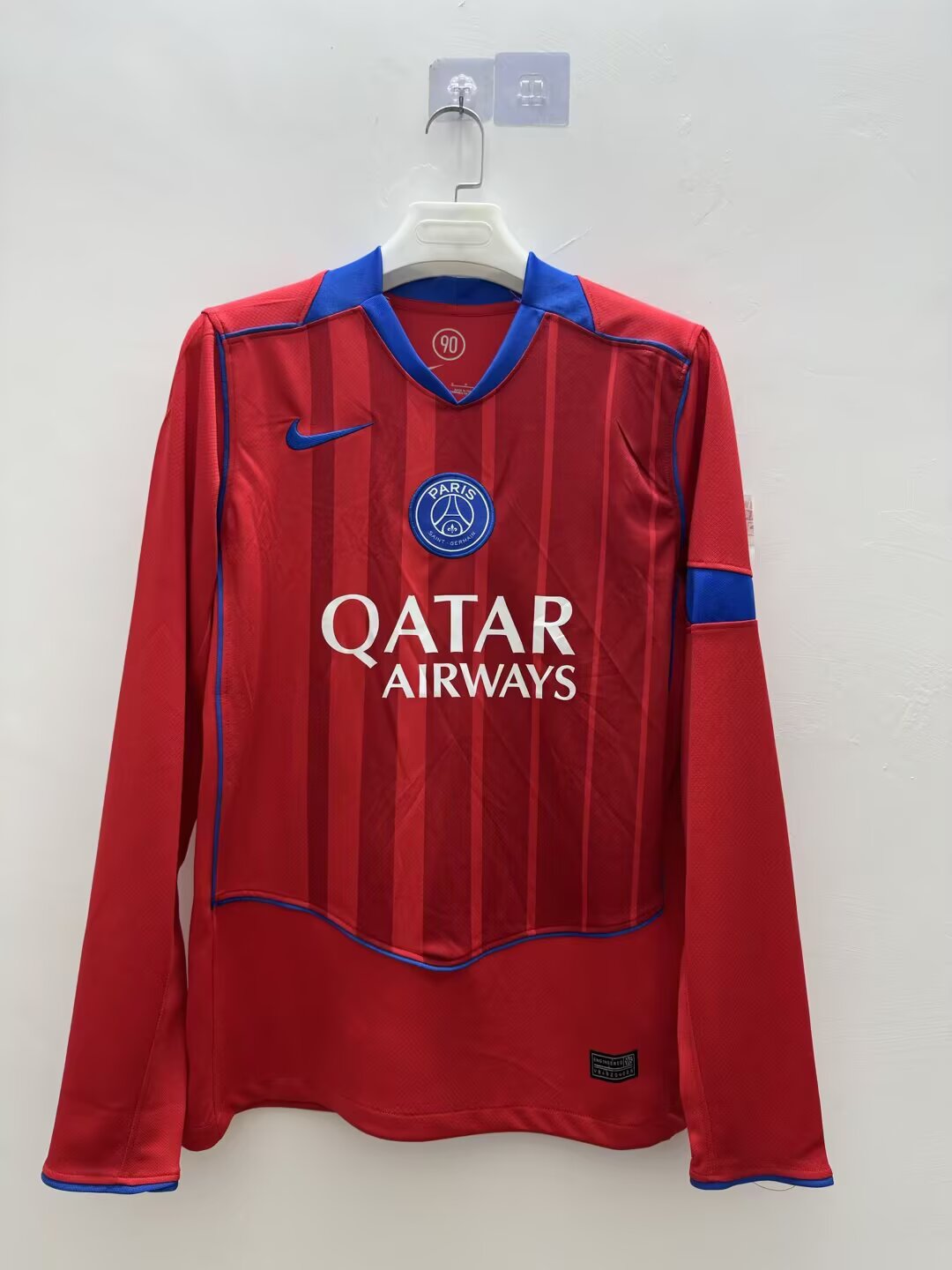 90eefc4f7ff0d348a05ad769ed9ec772a7eee541 2025/2026 Long Sleeve Psg Paris Saint-Germain Third Away Football Shirt 1:1 Thai Quality - Image 1