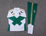 2026 Italy Half-Pull Training Suit White Soccer Shirt Set - Image 7