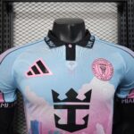2025/2026 Player Version Inter Miami Special Edition Pink and Blue Soccer Jersey 1:1 Thai Quality - Image 4