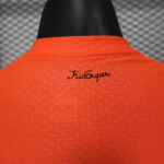 2025/2026 Player Version Manchester City KidSuper Joint Edition Orange Football Shirt 1:1 Thai Quality - Image 4