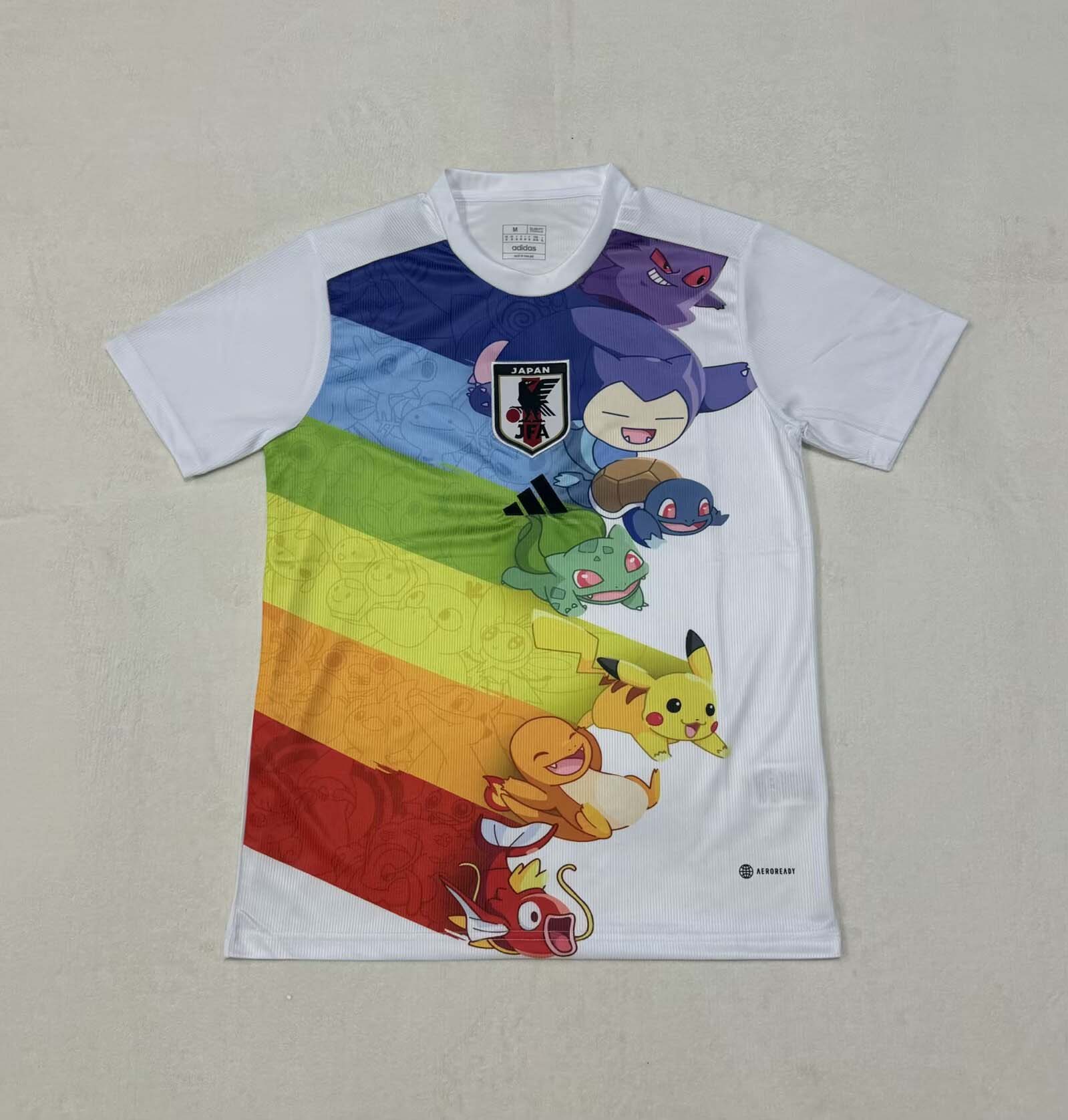 922eaf359e8f9a17faa5cceda2e3a4390e12a2cc 2025 Japan Special Edition Rainbow baby white Football Shirt 1:1 Thai Quality - Image 1