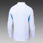 2025/2026 Manchester United Half-Pull Training Suit White Football Shirt 1:1 Thai Quality Set - Image 4