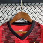 Kids Size 2023/2024 AC Milan Soccer Jersey Home 1:1 Thai Quality - Image 5
