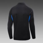 2025/2026 Manchester Long Zipped Jacket Black Football Shirt 1:1 Thai Quality Set - Image 4
