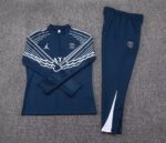 2025/2026 Psg Paris Saint-Germain Half-Pull Training Suit Royal Blue Football Shirt 1:1 Thai Quality Set - Image 7