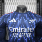 2025/2026 Player Version Long Sleeve Arsenal Away Football Shirt 1:1 Thai Quality - Image 3