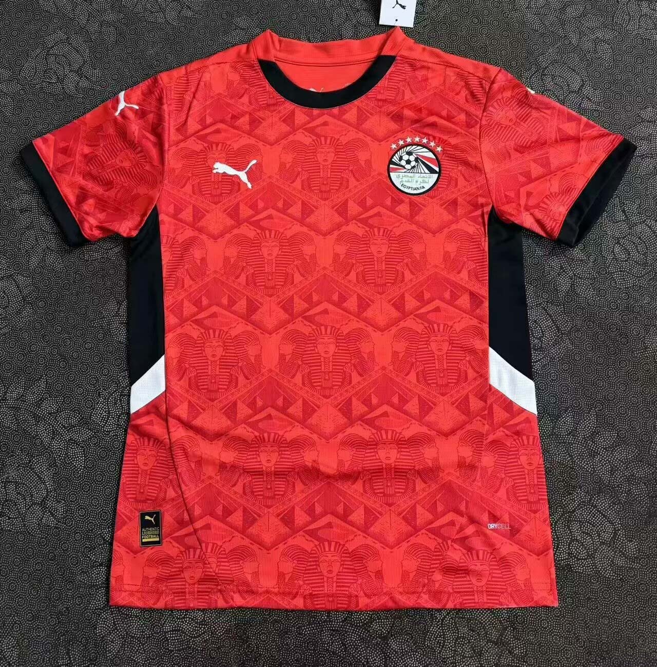 9c9c1bb875b0afe8e3f7834eaed7b5d555b4abaa 2024/2025 Egypt National Team Home Football Shirt 1:1 Thai Quality - Image 1