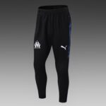 2025/2026 Olympique de Marseille Half-Pull Training Suit Lake Blue Football Jersey Set - Image 5