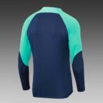 2023/2024 Barcelona Half-Pull Training Suit Royal blue Jersey Set - Image 4