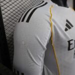 2025/2026 Long Sleeve Player Version Real Madrid Home Football Shirt1:1 Thai Quality - Image 3