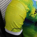 2025/2026 Player Version Real Madrid Special Edition Yellow and green Football Shirt 1:1 Thai Quality - Image 3