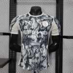 2025/2026 Player Version Manchester City Year of The Horse Special Edition Grey Football Shirt 1:1 Thai Quality